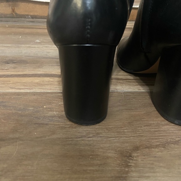 Sam Edelman Fairbanks EUC tall black leather boots with gold buckle details 7.5 - Picture 9 of 9